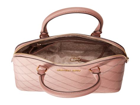 michael kors lg dome satchel cindy|michael michael kors cindy large dome satchel dusty rose.